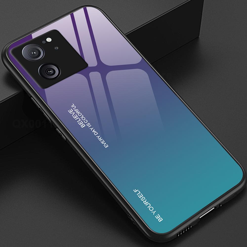 Ốp Điện Thoại Mặt Kính Cho xiaomi 13t pro xiaomi mi 13t 13 pro 13 ultra 5g