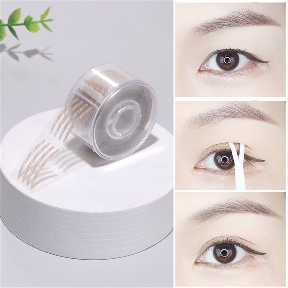 Cuộn 600 Miếng Dán Tạo Mắt Hai Mí Trang Điểm Tự Nhiên Không Lộ Vân Tay