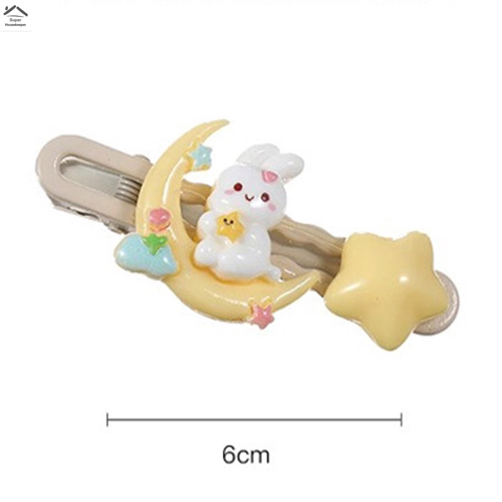 Dễ Thương Set 2 Kẹp Tóc Hình Thú Đáng Yêu
