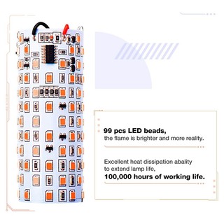 Bóng Đèn led Hiệu Ứng Ngọn Lửa e27 e27 Chất Lượng Cao