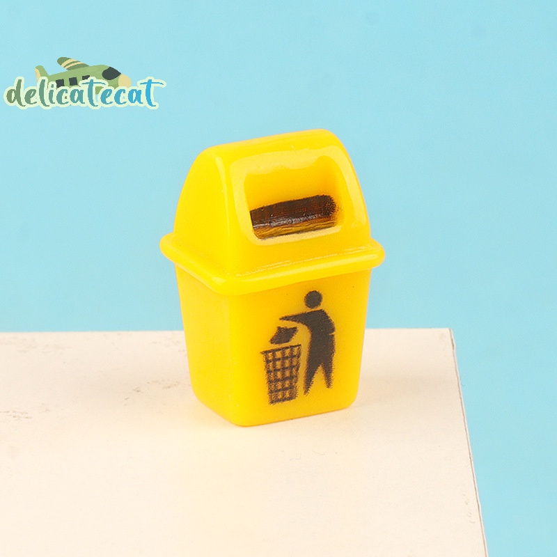 Set 3 Thùng Rác Mini Trang Trí Nhà Búp Bê