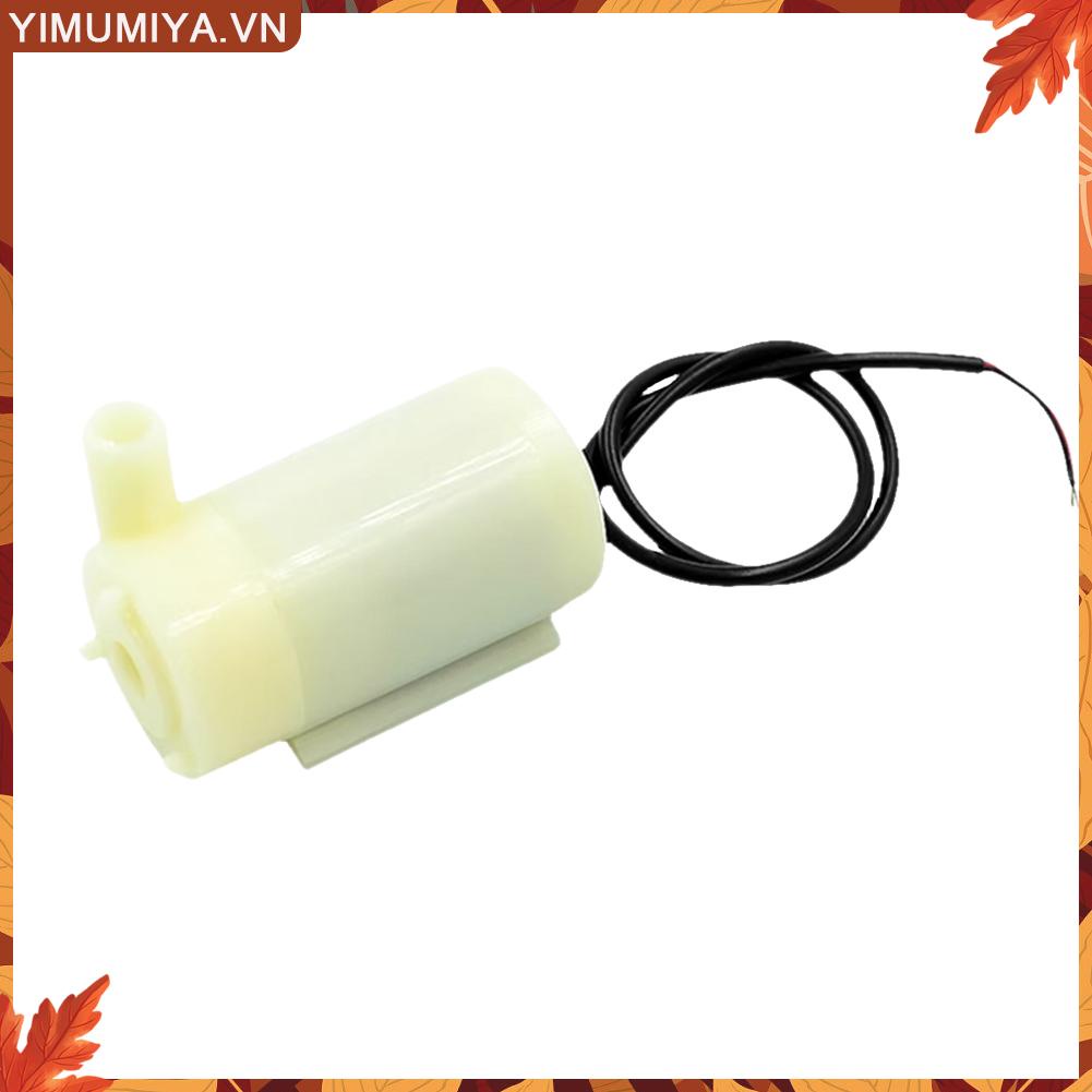 ☼Yimumiya ☼ Máy Bơm Nước mini dc 3v 5v Cổng usb Cho Bể Cá