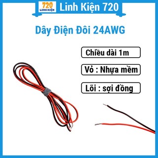 Sản phẩm dây điện đôi 24awg