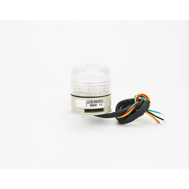Đèn Ba Màu Tích Hợp LTE-5002TJ Đèn Cảnh Báo Nhỏ Đèn Cảnh Báo Máy Công Cụ LED Thường Sáng Đèn Tín Hiệu Âm Thanh - Xanh-Im Lặng-220V