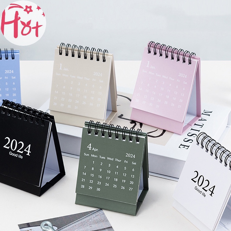 Lịch Năm 2023 / 2024 mini Để Bàn Xinh Xắn
