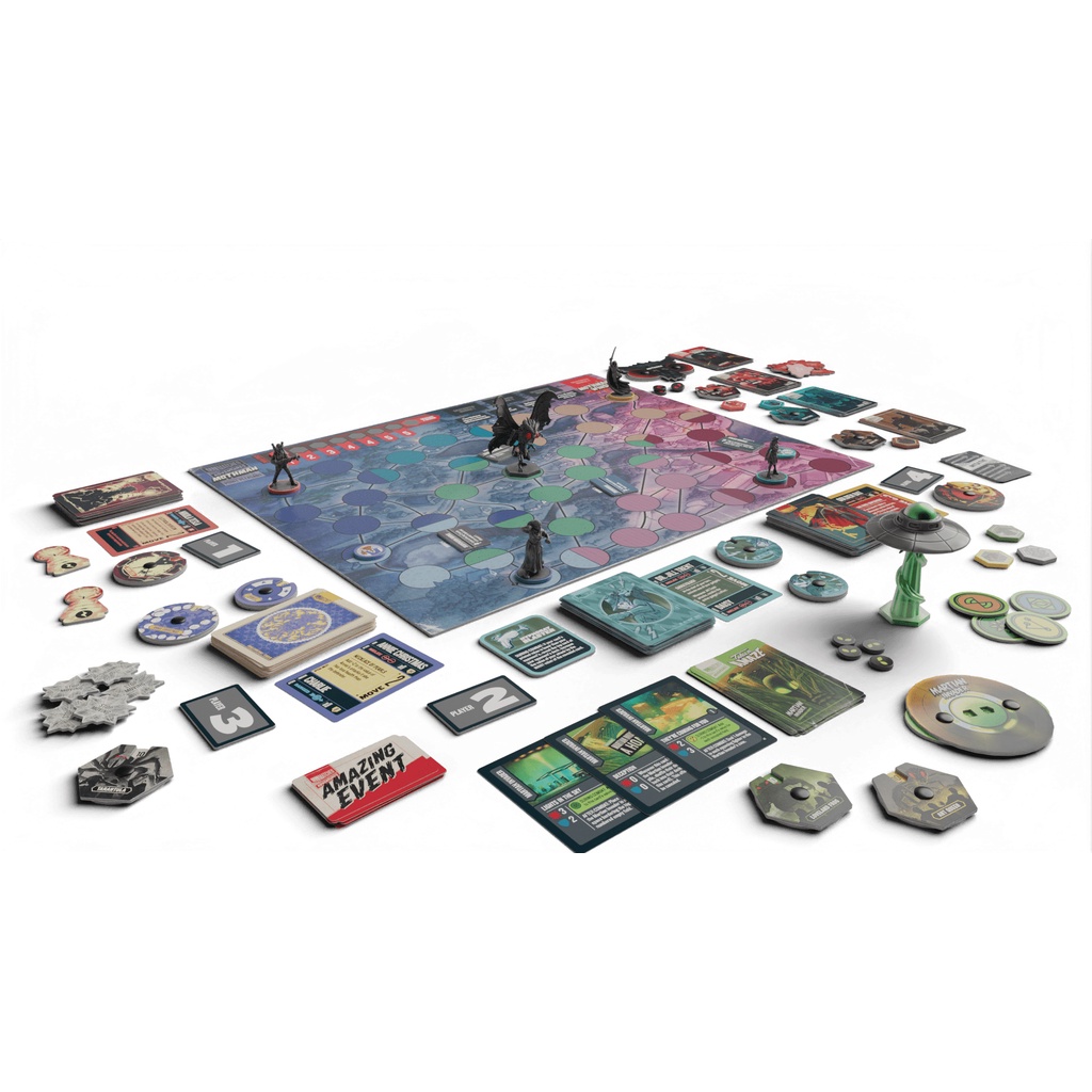 Unmatched Adventures: Tales to Amaze - phiên bản deluxe đầy đủ thành phần nâng cấp - tro chơi board game