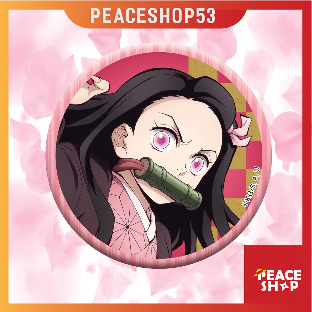 Huy hiệu Kimetsu No Yaiba Lấp Lánh Huy Hiệu Anime Kimetsu No Yaiba Demon Slayer Phụ Kiện Anime Manga Ver 3 HH35