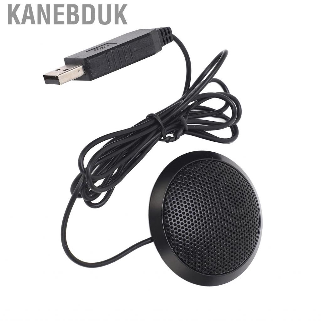 Kanebduk USB 360° Microphone  Portable Conference 10ft Pickup for Online Meetings Class
