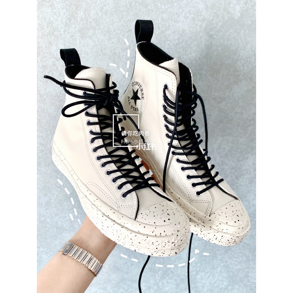 Converse Giày Thể Thao Cổ Cao Thoáng Khí Phong Cách Quân Đội Cho Nam #-128