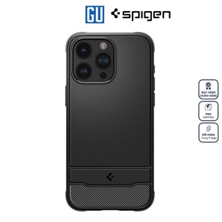 Ốp Lưng Spigen Rugged Armor Magfit Dành Cho iPhone 15 Pro Max Mạnh Mẽ Nam Tính Tích Hợp Sạc Không Dây ACS06561