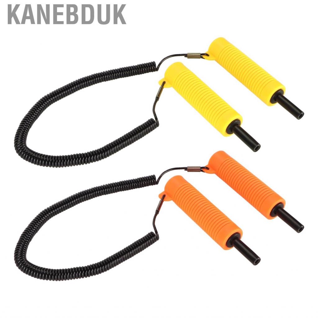 Kanebduk Retractable Ice Picks Kit Comfortable Grip Incisive Tip Awls with Whistle for Fishing Skating Emergency