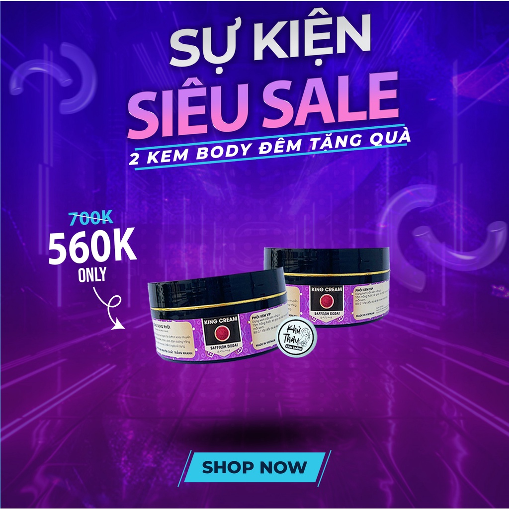 - KEM DƯỠNG TRẮNG DA - KEM BODY TRẮNG