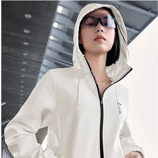 Áo Khoác Gió Lót Nỉ Nữ LINING AFDT848 Chính Hãng