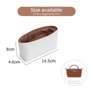 Evertoner Túi Đựng Giấy Tờ Cho longchamp mini