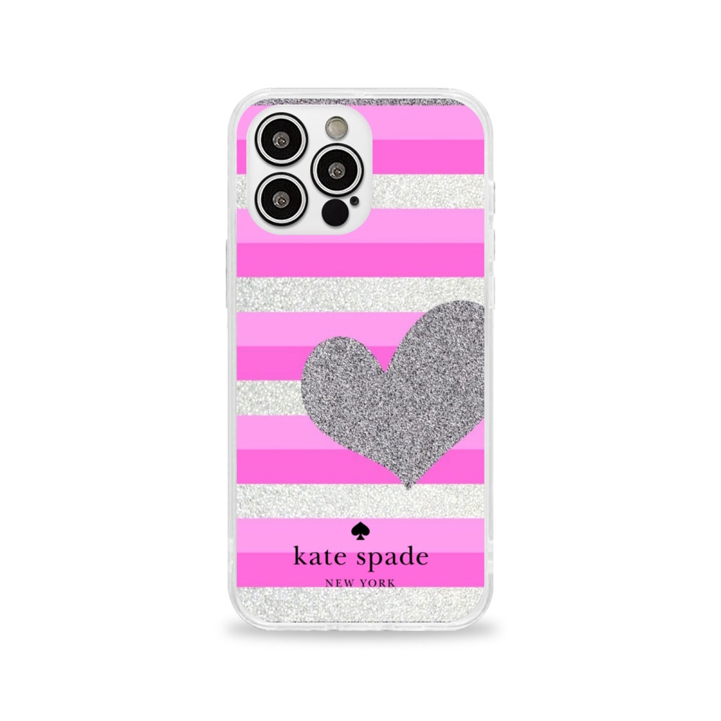 Màu TPU KateSpade IPhone 14 Pro MAX và IPhone 15 Pro MAX Slim Cover có cản trước Chống trầy xước Vỏ 
