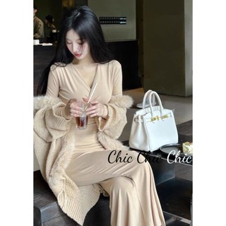 Chic Chic váy nữ Đầm Body Cho thời váy Thể thao Fashion Fashion hàn quốc WCS23C0N8E 52Z231227