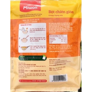 (DATE MOI) Bột Chiên Giòn Miwon Gói 100g