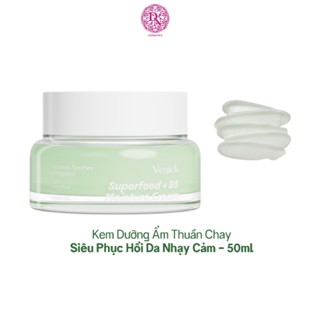 Kem dưỡng ẩm Thuần Chay Vegick Superfood + B5 Moisture Cream 50ml