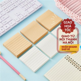 Set 80 Giấy Note, Giấy Ghi Chú, Sticky Note Tối Giản ST45
