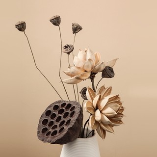 Spot# Ins Style Natural Dried Flower Dried Bouquet Diy Zen Dried Flower Home Decorations Photography Props 12cc