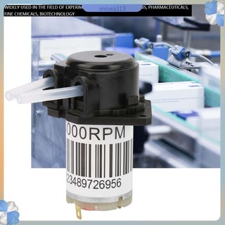 Mini Giay Máy bơm nhu động im lặng thu nhỏ 6V tự mồi chuẩn độ Dc