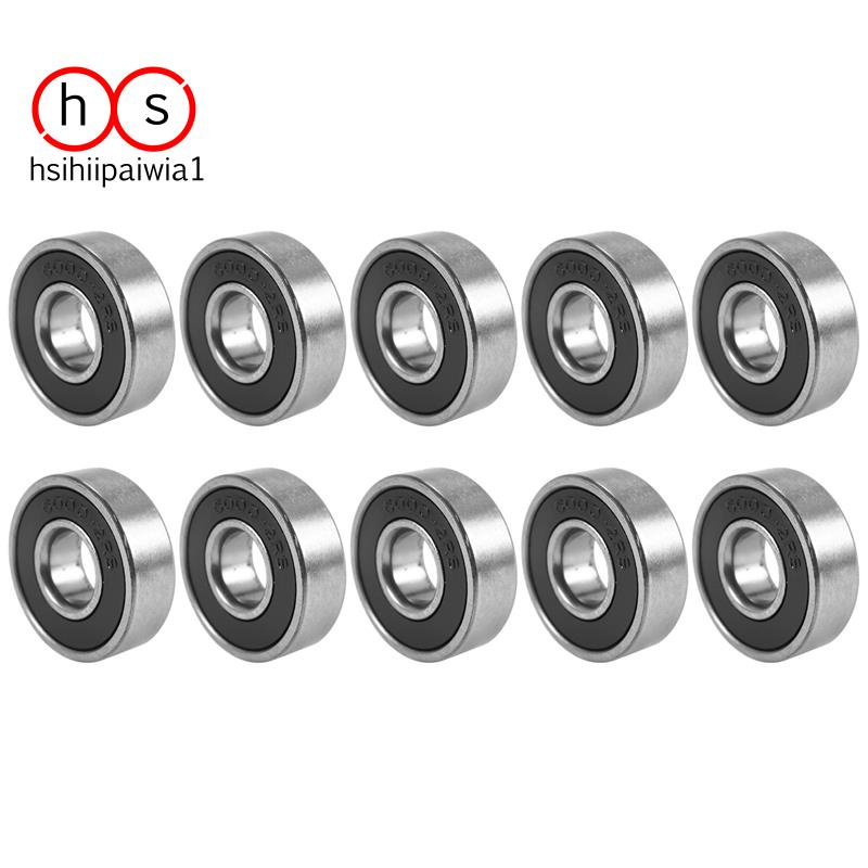 Set 10 Ổ Bi 6000RS 10mmx26mmx8mm Chuyên Dụng