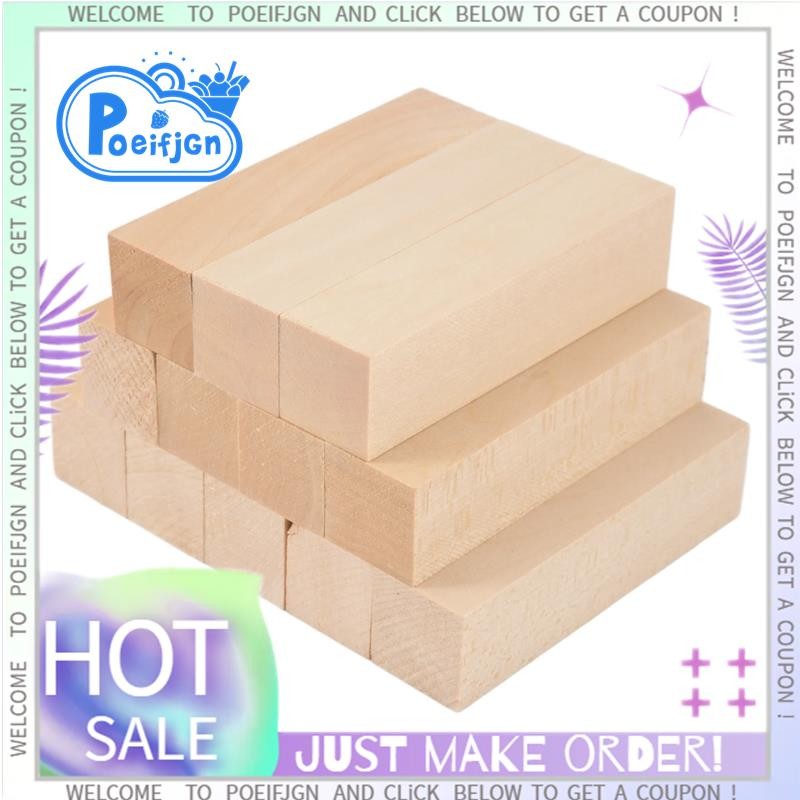 Whittling Và Khắc Khối Gỗ Chưa Hoàn Thành Khối Gỗ Basswood Khắc Bộ Gỗ Mềm Để Khắc Người Mới Bắt Đầu
