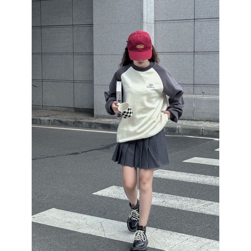 Ricoini Bộ Áo Thun Cổ Tròn In Hình Cầu Vồng Phong Cách Nhật Hàn Thời Trang Cho Gia Đình