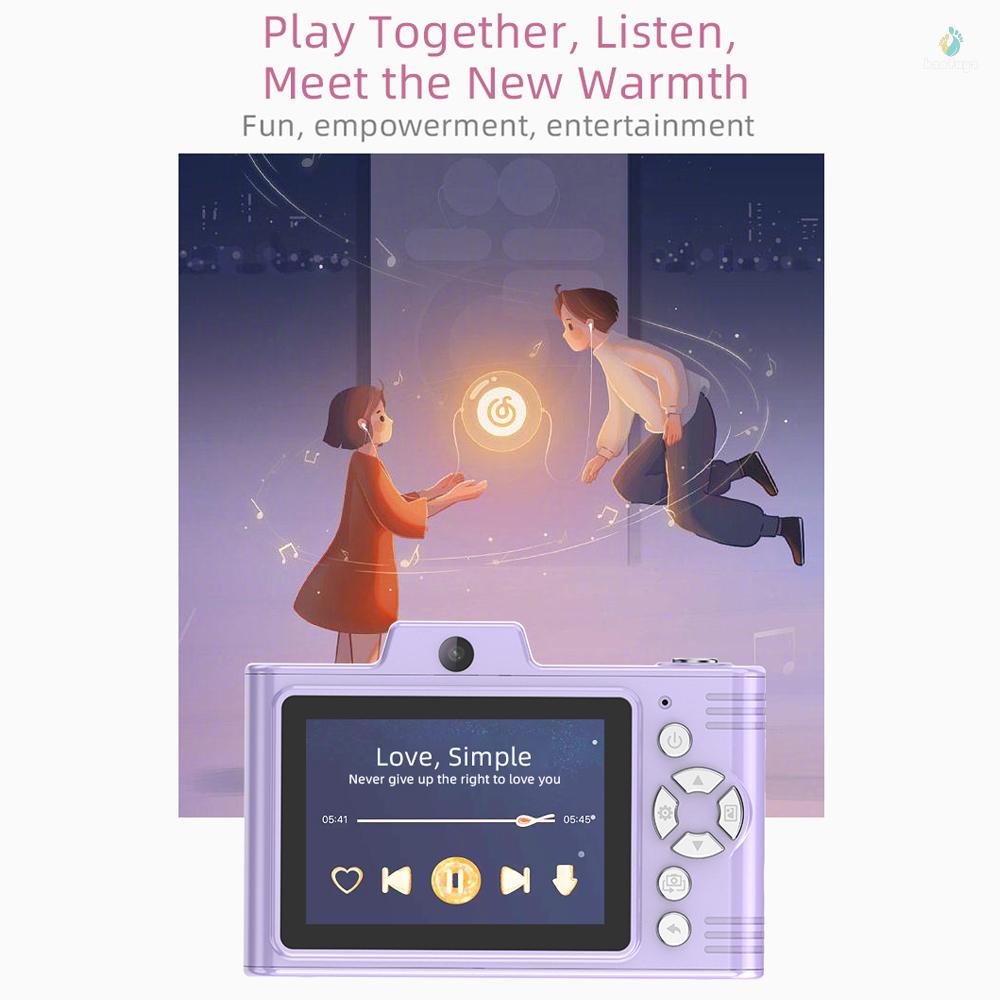 Camera 1080p Nhỏ Gọn 48mp 8X Hỗ Trợ Thẻ Nhớ tf 32gb tf Với Màn Hình 2.8-inch tft Cho Bé