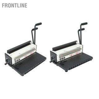 Frontline Máy đóng sách 3:1 xoắn ốc 34 lỗ đục 2 cuộn cho khổ chữ A4 A5