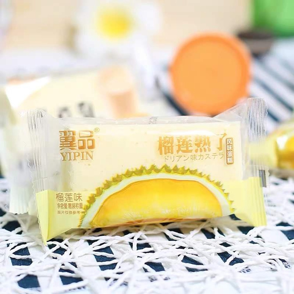 Bánh hấp Bông Lan Yipin  Đài Loan vị sầu riêng