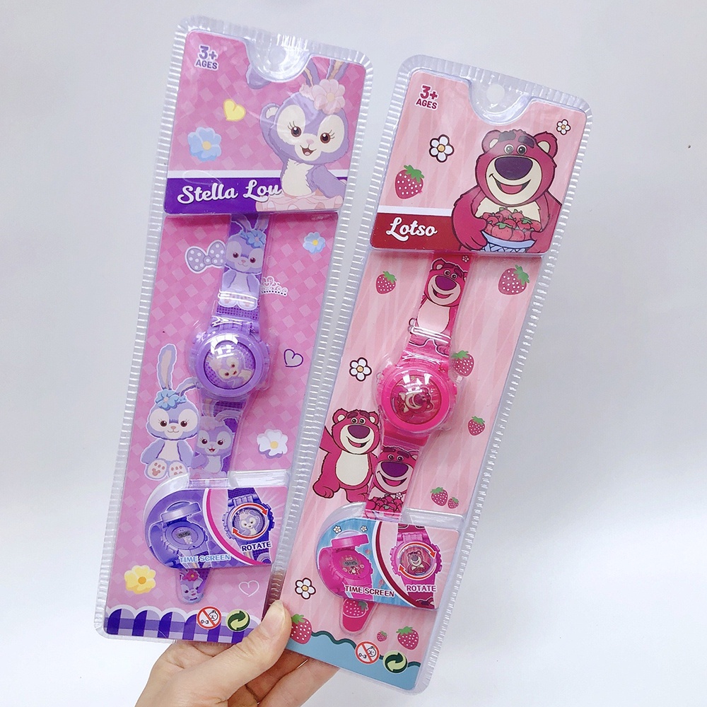 Sanrio Đồng Hồ Điện Tử Hình Hoạt Hình Xinh Xắn Cho Bé