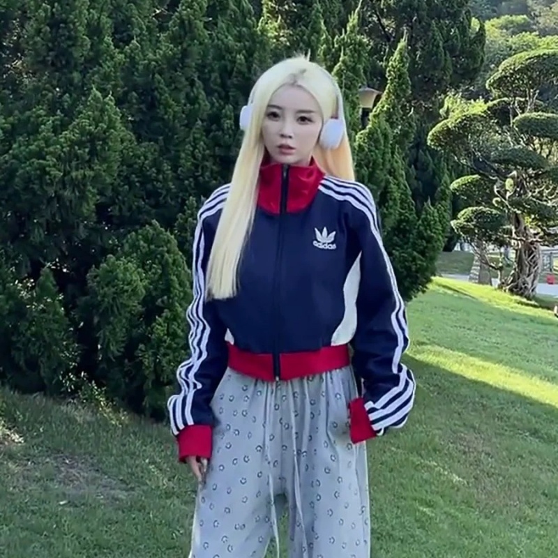Áo Khoác adidas Chính Hãng 100% Phối Màu Phong Cách vintage