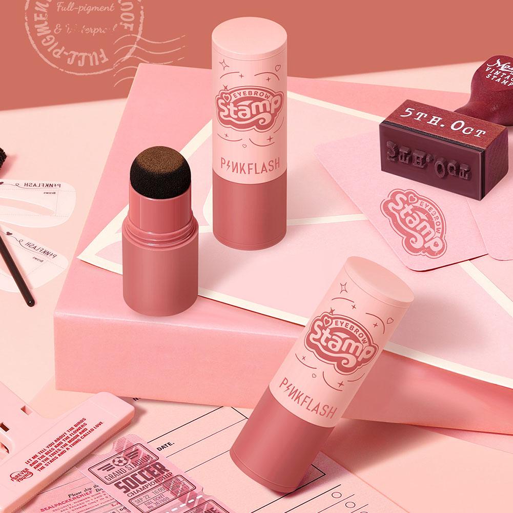 Pinkflash Phấn Trang Điểm Lông Mày Màu Lì Sắc Tố Cao Lâu Trôi Chống Thấm Nước a6s1