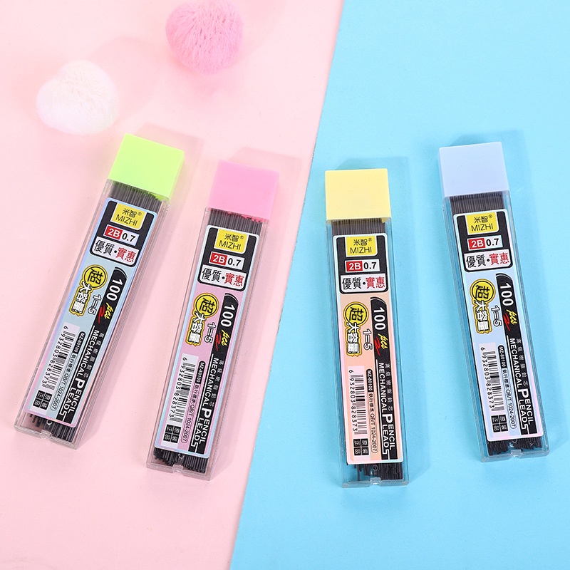 Bộ 100 Hộp Bút Chì Không Dễ Vỡ 0,5Mm / 0,7Mm