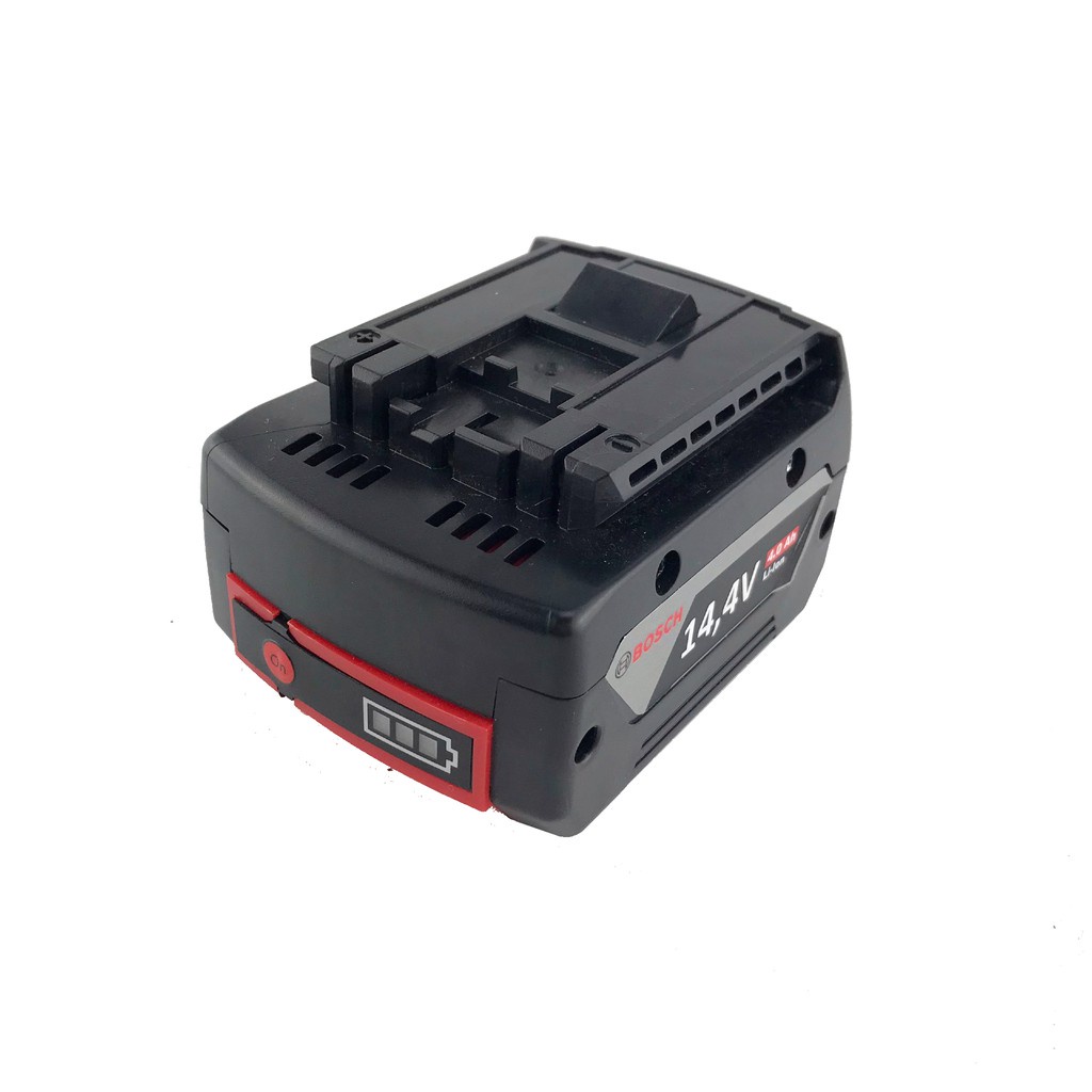 Pin Bosch 14.4V - 4Ah 5Ah 6Ah Li-ion, có đèn Led báo dung lượng pin
