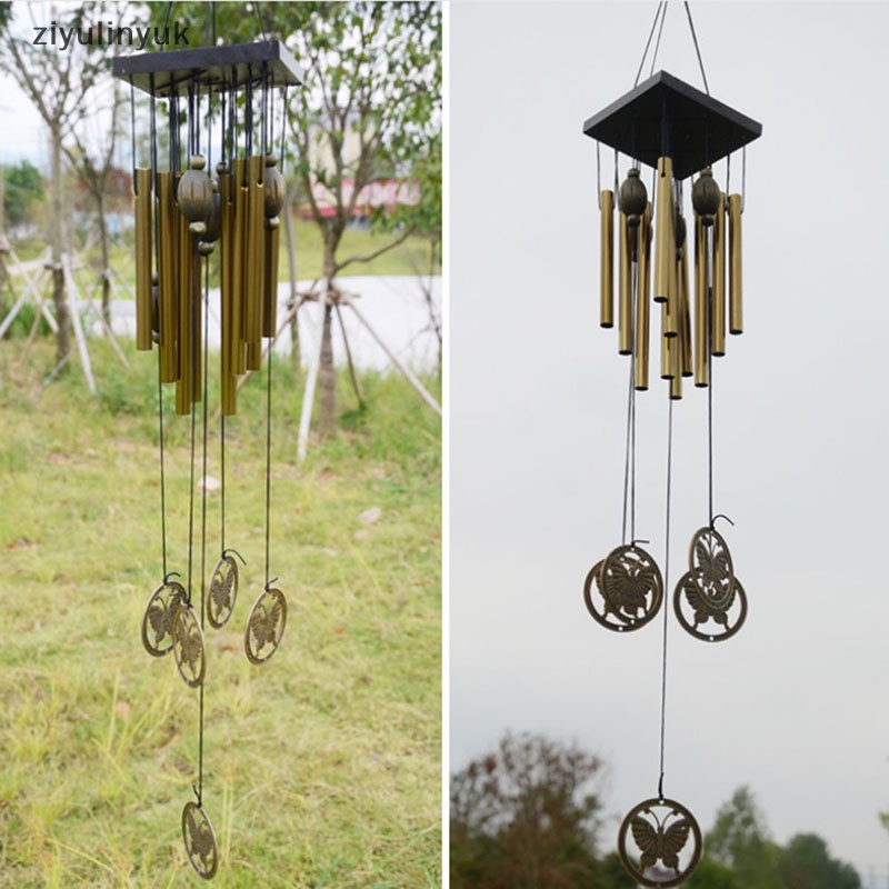 Chuông Gió Ống Đồng Trang Trí Nhà Cửa Sân Vườn