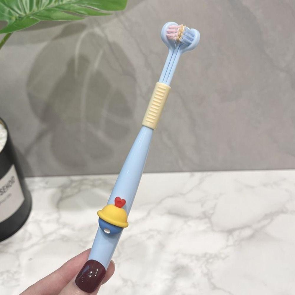 Augustina Bàn Chải Đánh Răng 3d 360 Độ Làm Sạch Sâu Thiết Kế Hoạt Hình ultraman Cho Bé 6-12 Tuổi