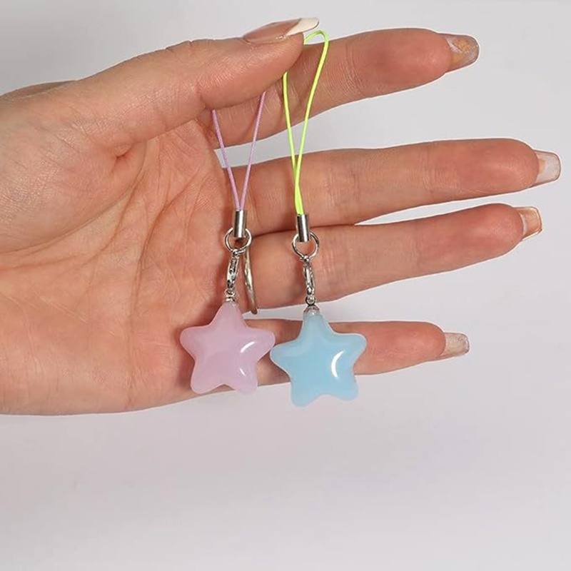 Hạt Pha Lê Hình Ngôi Sao Tua Rua Dùng Làm Trang Sức / Móc Khóa / Vòng Tay