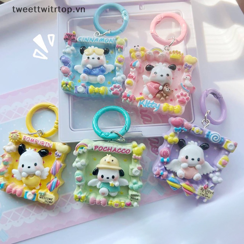 SANRIO Tri Móc Khóa Hình Nhân Vật Hoạt Hình kuromi Đáng Yêu vn