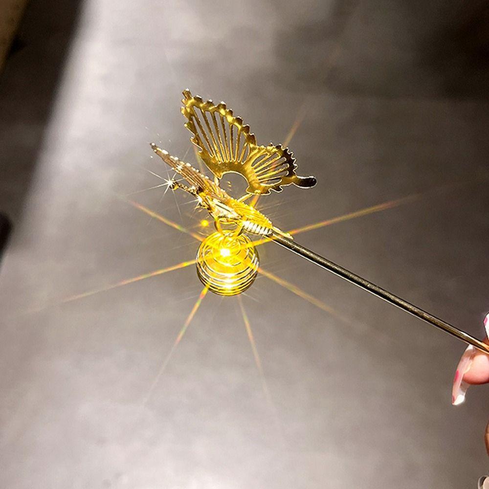 Jeniferdz Trâm Cài Tóc Tua Rua Đèn Lồng Phát Sáng Phong Cách Trung Hoa Cổ Điển Cho Đám Cưới / Sườn Xám