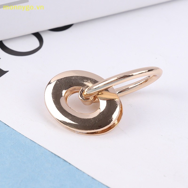 Monnygo 1 Khóa Kim Loại Tròn o Cho Túi Xách Da vn