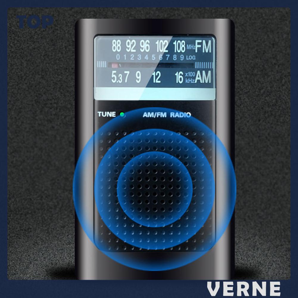 Radio fm Bỏ Túi Có Ăng Ten Phong Cách retro