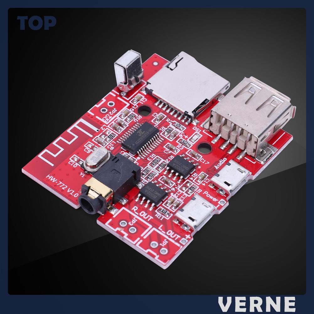 Bảng Mạch Khuếch Đại Âm Thanh 3w bluetooth 4.1 mp3 Cho Xe Hơi