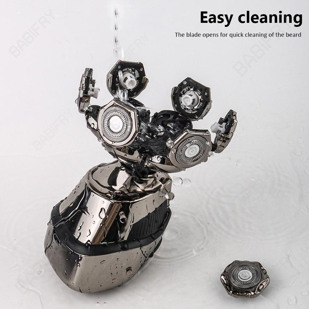 Máy Tỉa Lông Tai / Mặt / Cơ Thể 5 Trong 1 Có Đèn led Cho Nam Giới