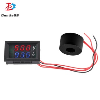 Vôn kế kỹ thuật số ac 50v-500v 100a có màn hình led hiển thị