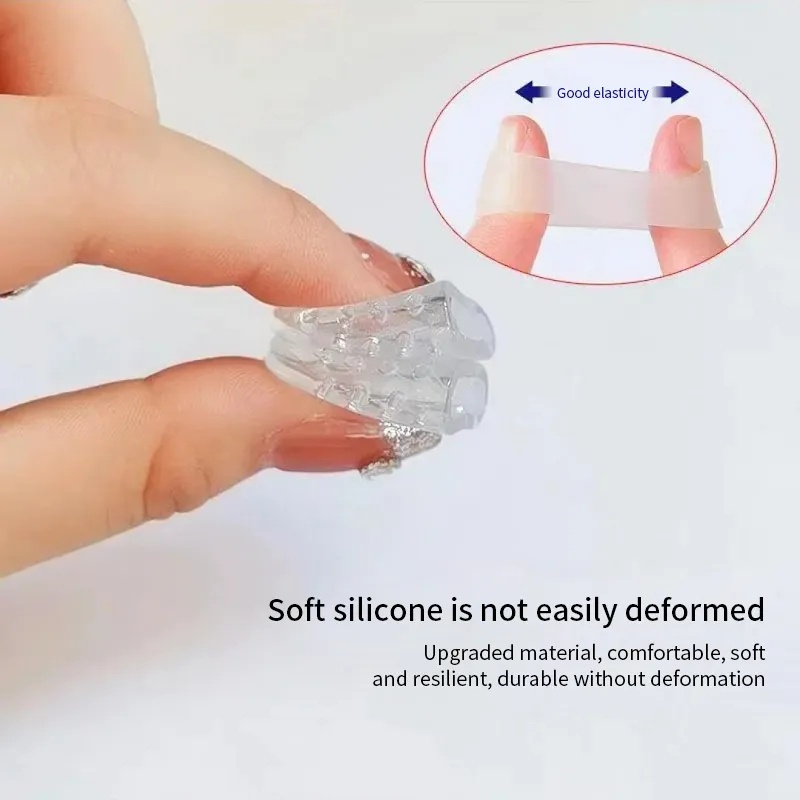 Silicone Mũ Silicon Bảo Vệ Ngón Chân Chống Ma Sát Thoáng Khí