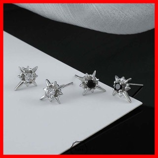 Bông tai bạc nam ngôi sao bắc đẩu kiểu đinh tán Polaris – khuyên tai ViVi_Gift