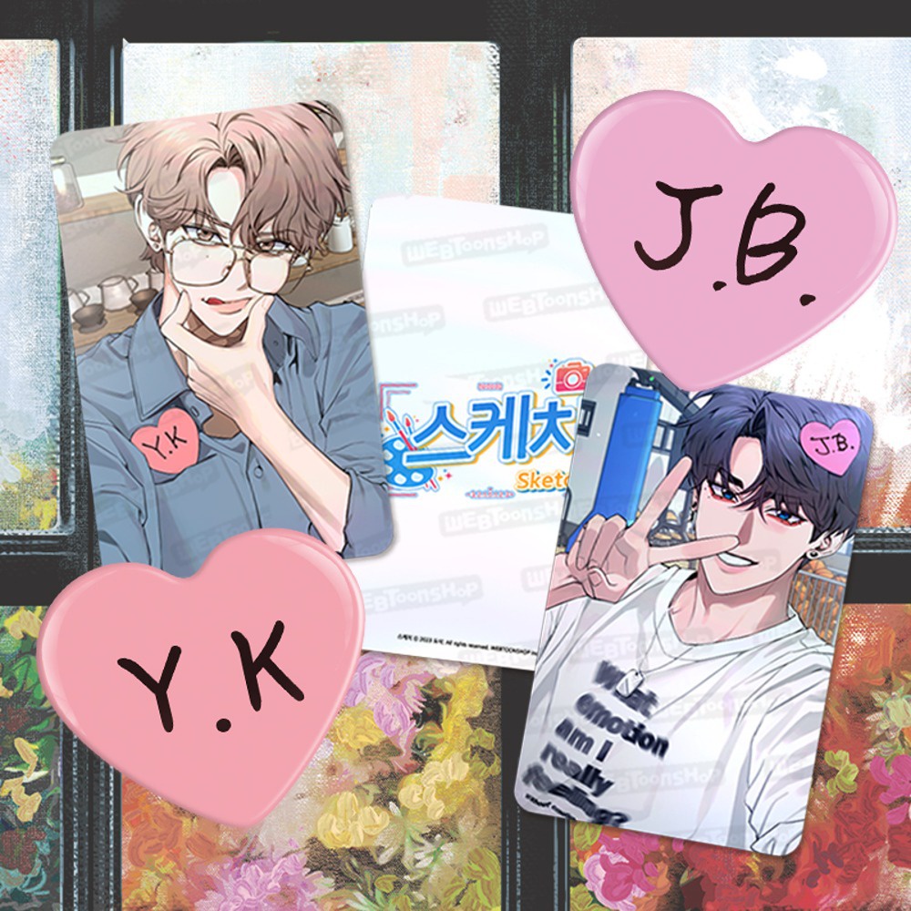 Thẻ Bài doujin Hai Mặt 3 inch Dày Dặn Chất Lượng Cao