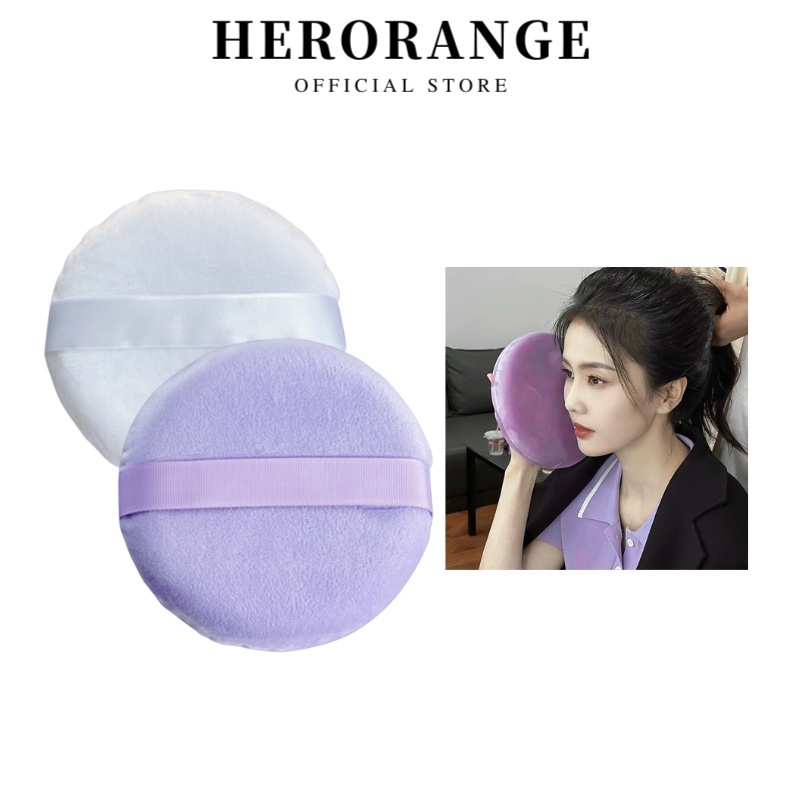 2023 Big Size Mút Trang Điểm Mềm Mại Khô Nhanh Khổng Lồ Tiện Lợi Mút Trang điểm Mút Tán Nền
